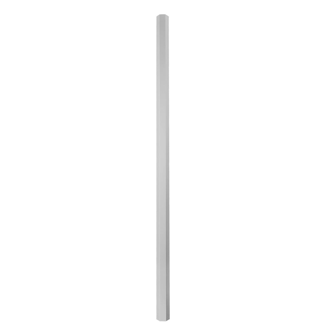 Maclean-Kabelabdeckleiste aus Aluminium, 33 x 18 x 750 mm, silber, MCTV-897 S