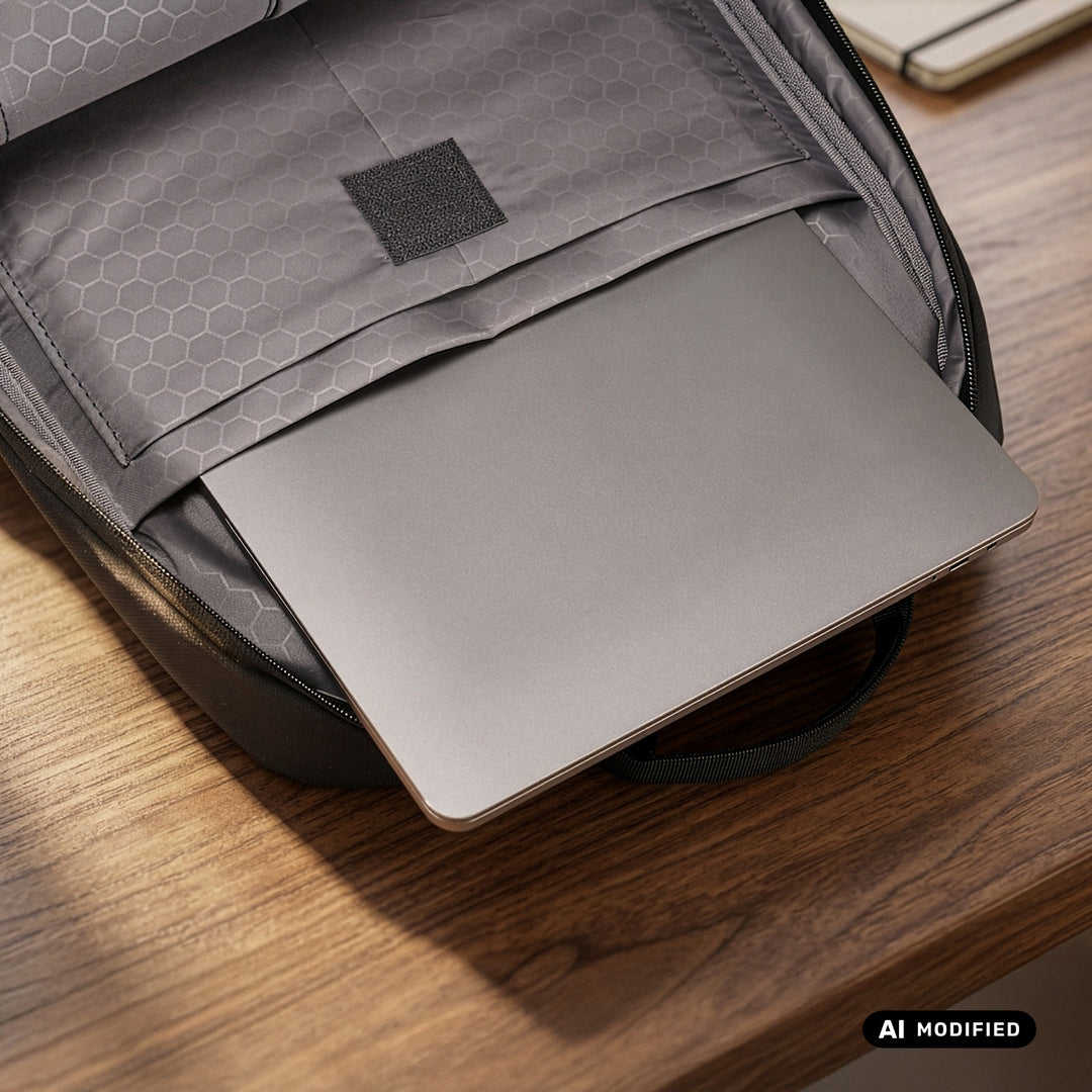 NanoRS Laptop-Rucksack, 15,6", schwarz, 41 x 29 x 4, wasserabweisend RS202 B