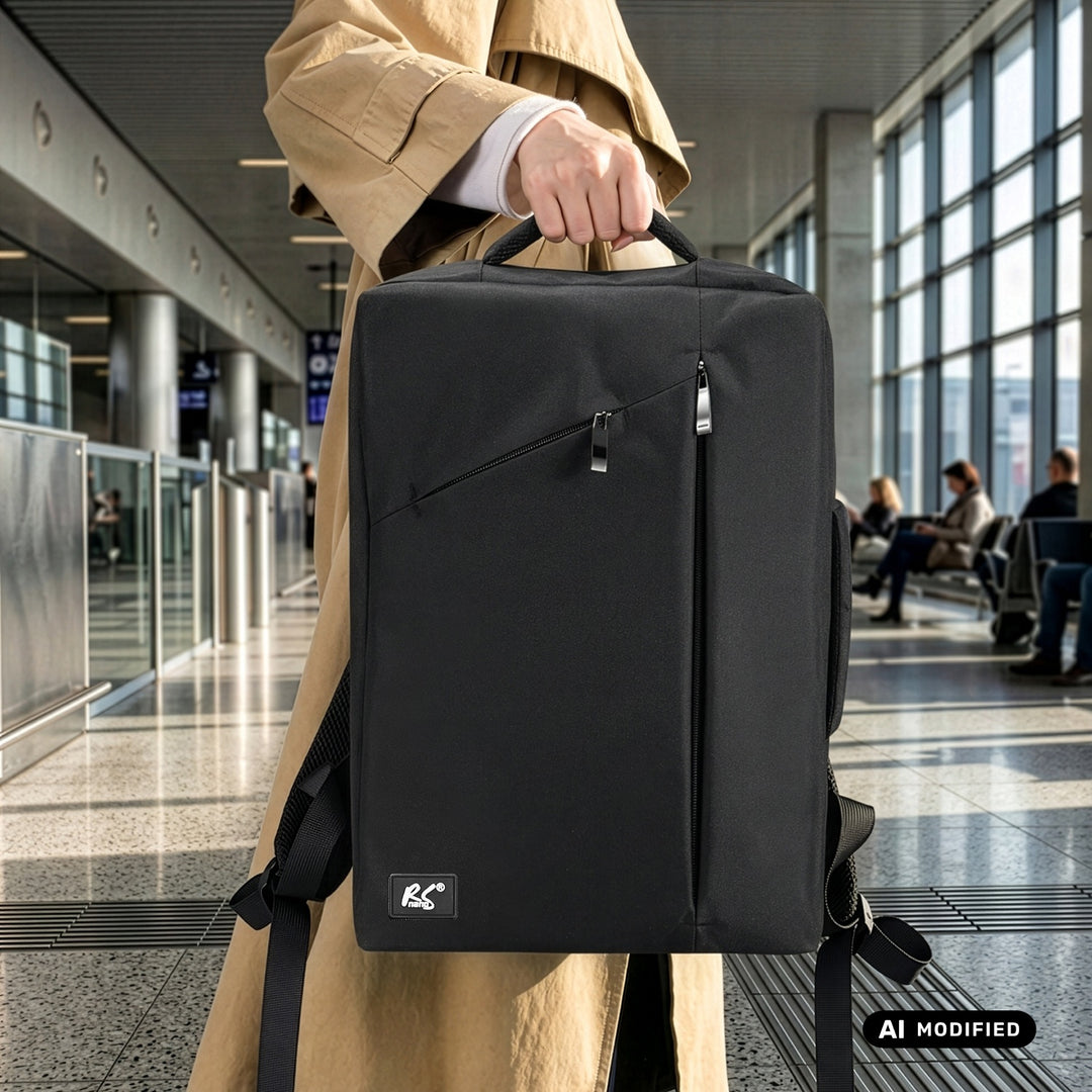 NanoRS Laptop-Rucksack, 15,6", schwarz, 43 x 30 x 10, wasserabweisend RS203 B