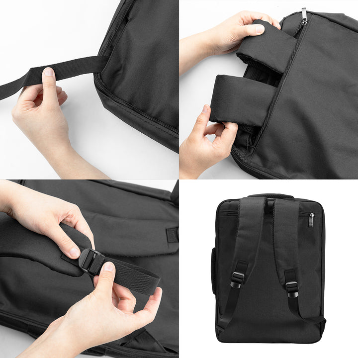 NanoRS Laptop-Rucksack, 15,6", schwarz, 43 x 30 x 10, wasserabweisend RS203 B