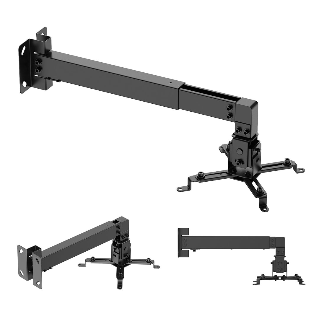 Wandhalterung für Maclean-Projektoren, schwarz, bis 20 kg, MC-205 B