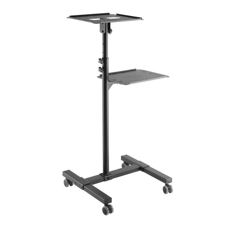 Moble Projektor-/Laptop-Tisch „Maclean“, höhenverstellbar, aus Stahl, max. 10 kg, MC-207