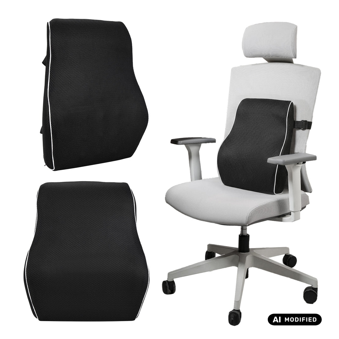 Promedix-Lendenkissen aus Memory-Schaum, 44 x 37 x 12 cm, Schaumdichte: 50D, PR-214