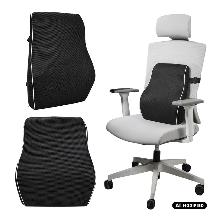 Promedix-Lendenkissen aus Memory-Schaum, 44 x 37 x 12 cm, Schaumdichte: 50D, PR-214