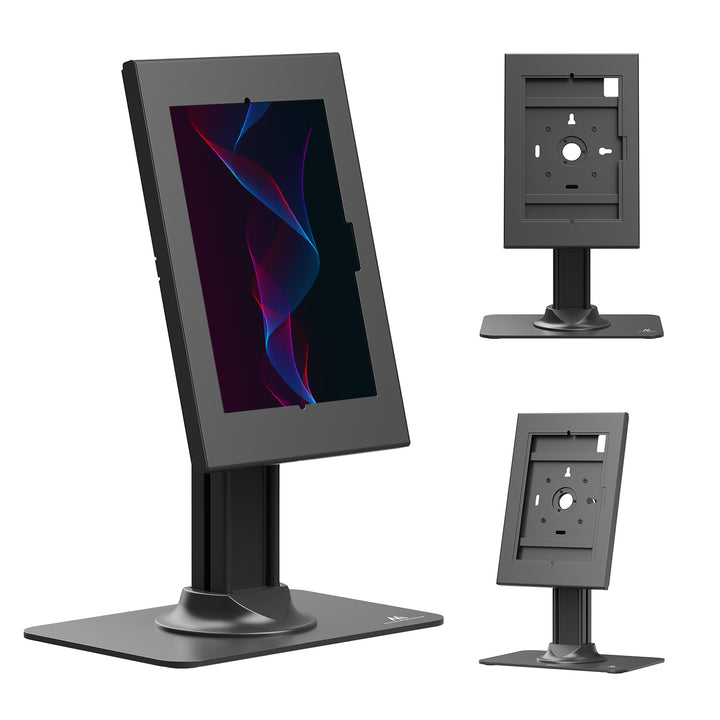 Maclean-Werbehalterung für Tablets, mit Verriegelung, 10,9"–11", iPad Air/Pro, Samsung Tab A- und S-Serie, 220 × 323 × 22 mm, MC-959 B