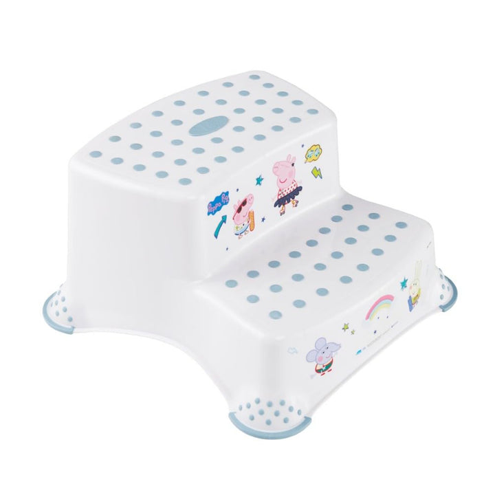 Keeeper rutschfeste Plattform, zweistufig, max. 120 kg, leicht zu reinigen, Peppa Pig