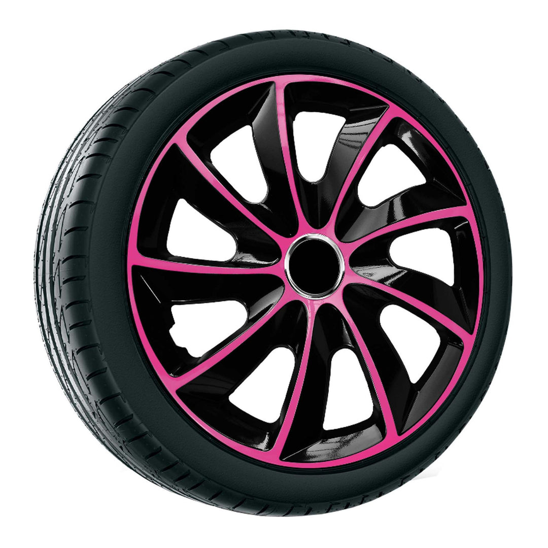 Universal-Radkappe 14'' NRM Stig Extra rosa-schwarz 1 Stück