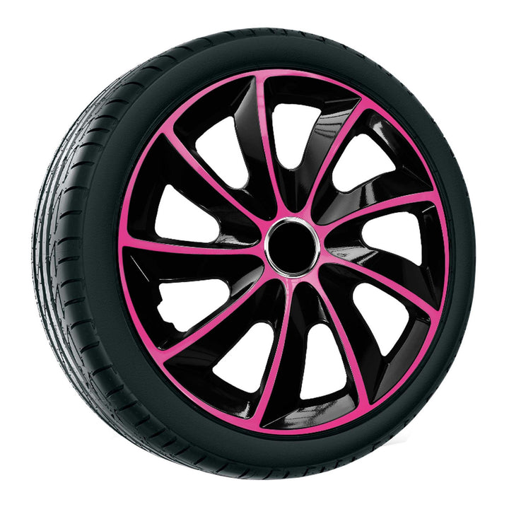 Universal-Radkappe 14'' NRM Stig Extra rosa-schwarz 1 Stück