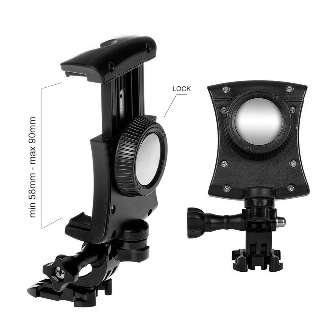 Rucksack mit LED-Signalleuchte, mit Fernbedienung, wasserdicht: Fernbedienung IPx5, Rucksack IPX2 + Sportgurt für das Maclean-Handy
