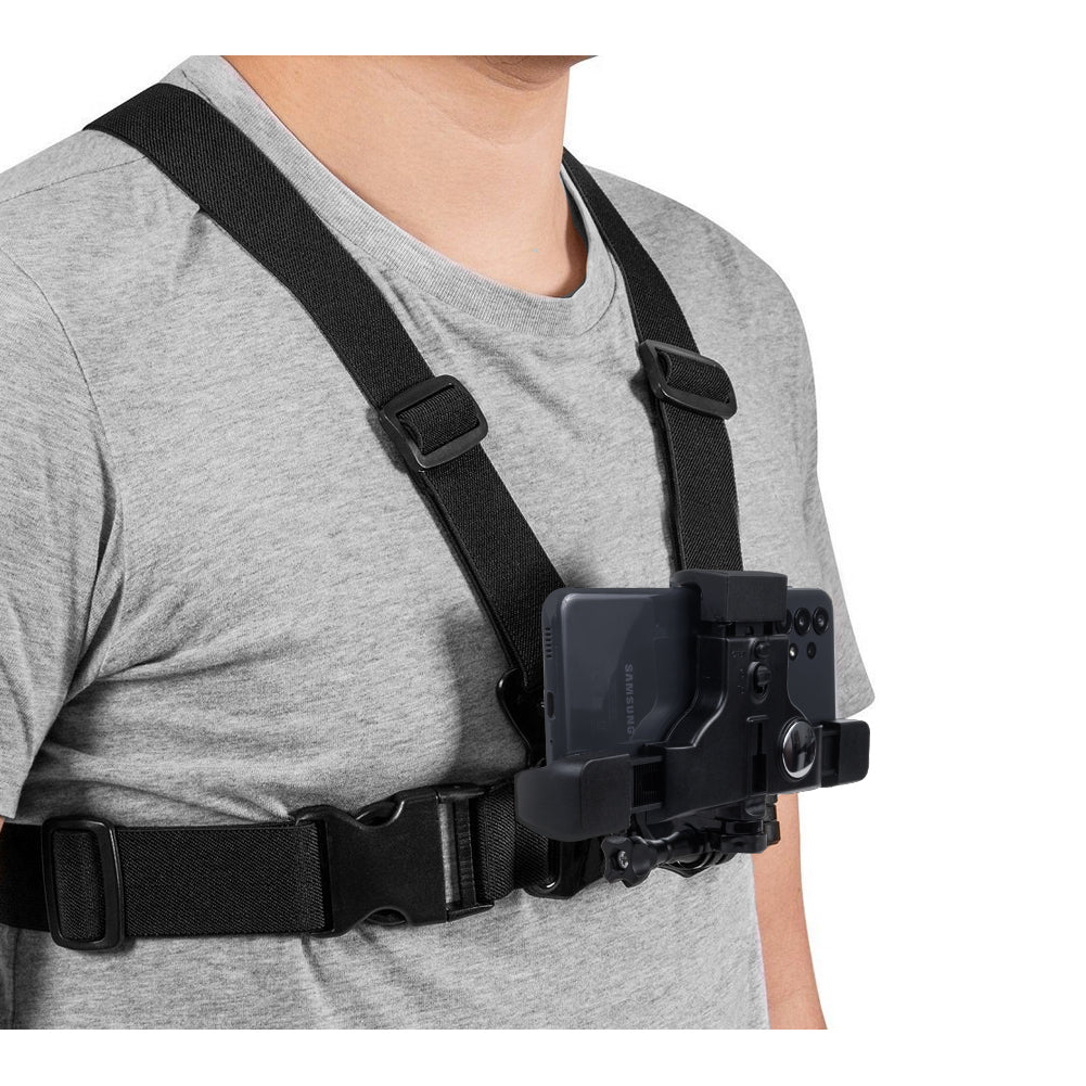 Rucksack mit LED-Signalleuchte, mit Fernbedienung, wasserdicht: Fernbedienung IPx5, Rucksack IPX2 + Sportgurt für das Smartphone Maclean MC-445