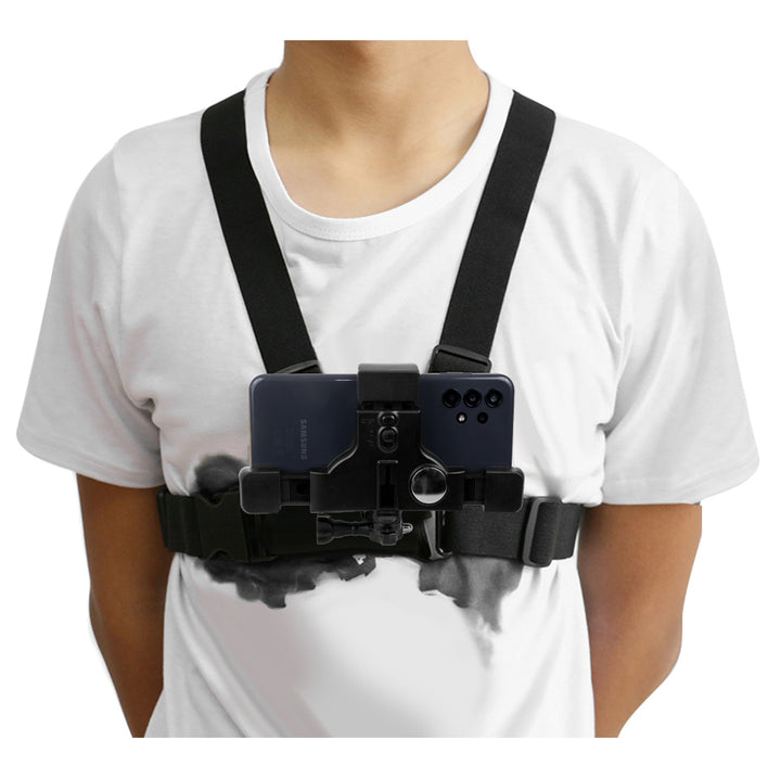 Rucksack mit LED-Signalleuchte, mit Fernbedienung, wasserdicht: Fernbedienung IPx5, Rucksack IPX2 + Sportgurt für das Smartphone Maclean MC-445