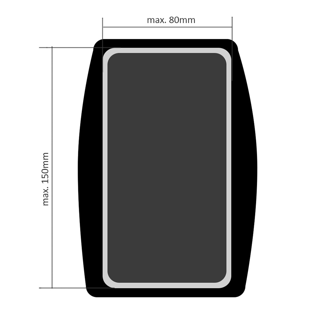 Rucksack mit LED-Signalleuchte, mit Fernbedienung, wasserdicht: Fernbedienung IPx5, Rucksack IPX2 + Sportgurt für Maclean-Handy, universell, MC-446