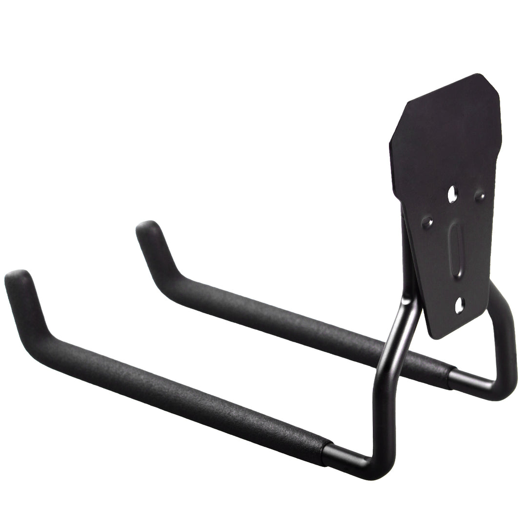 Maclean Wandhalterung/Aufhänger für Reifen, Gartengeräte, Leitern, Schläuche, Fahrräder, Stahl, max. Belastung 35 kg, MC-440, 3 Stück