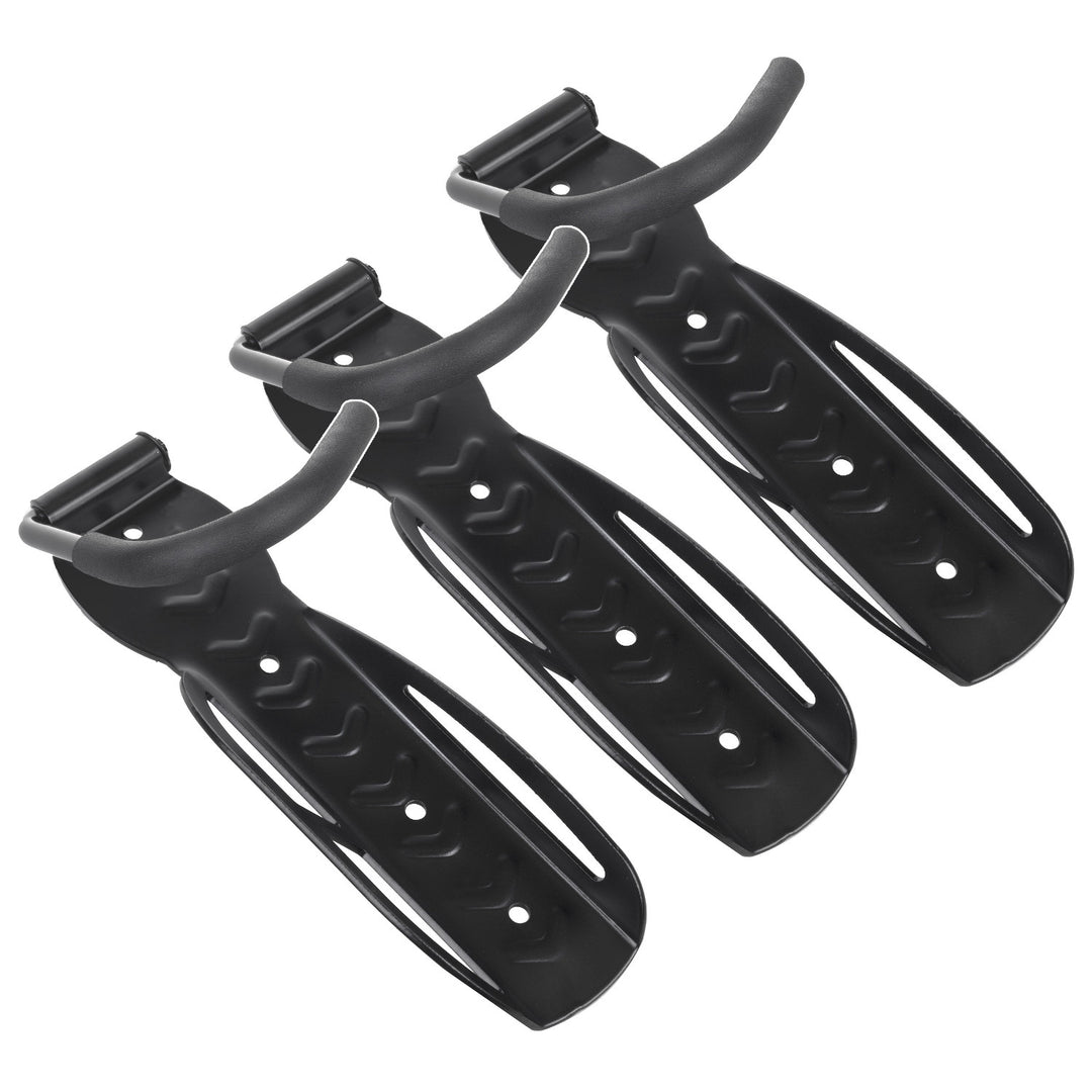 Fahrradhalterung / Wandhalterung Maclean, vertikal, Stahl, max. Belastung 30 kg, MC-432, 3 Stück