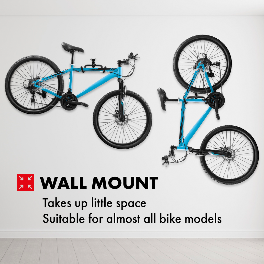 Fahrradhalter / Wandhalter Maclean, horizontal, Stahl, max. Belastung 30 kg, MC-431, 3 Stück