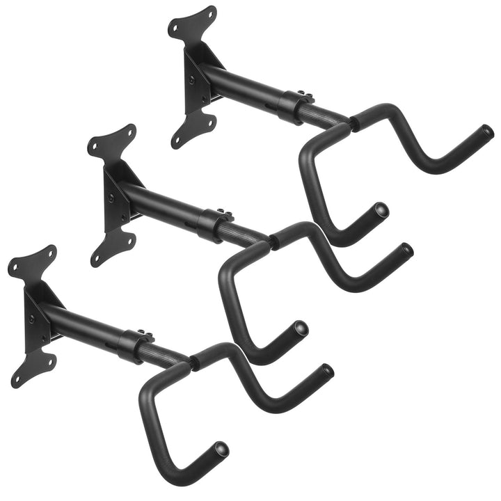 Fahrradhalter / Wandhalter Maclean, horizontal, Stahl, max. Belastung 30 kg, MC-431, 3 Stück
