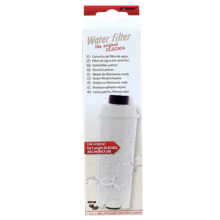 Wasserfilter für DeLonghi-Espressomaschinen Scanpart, 2 Stück