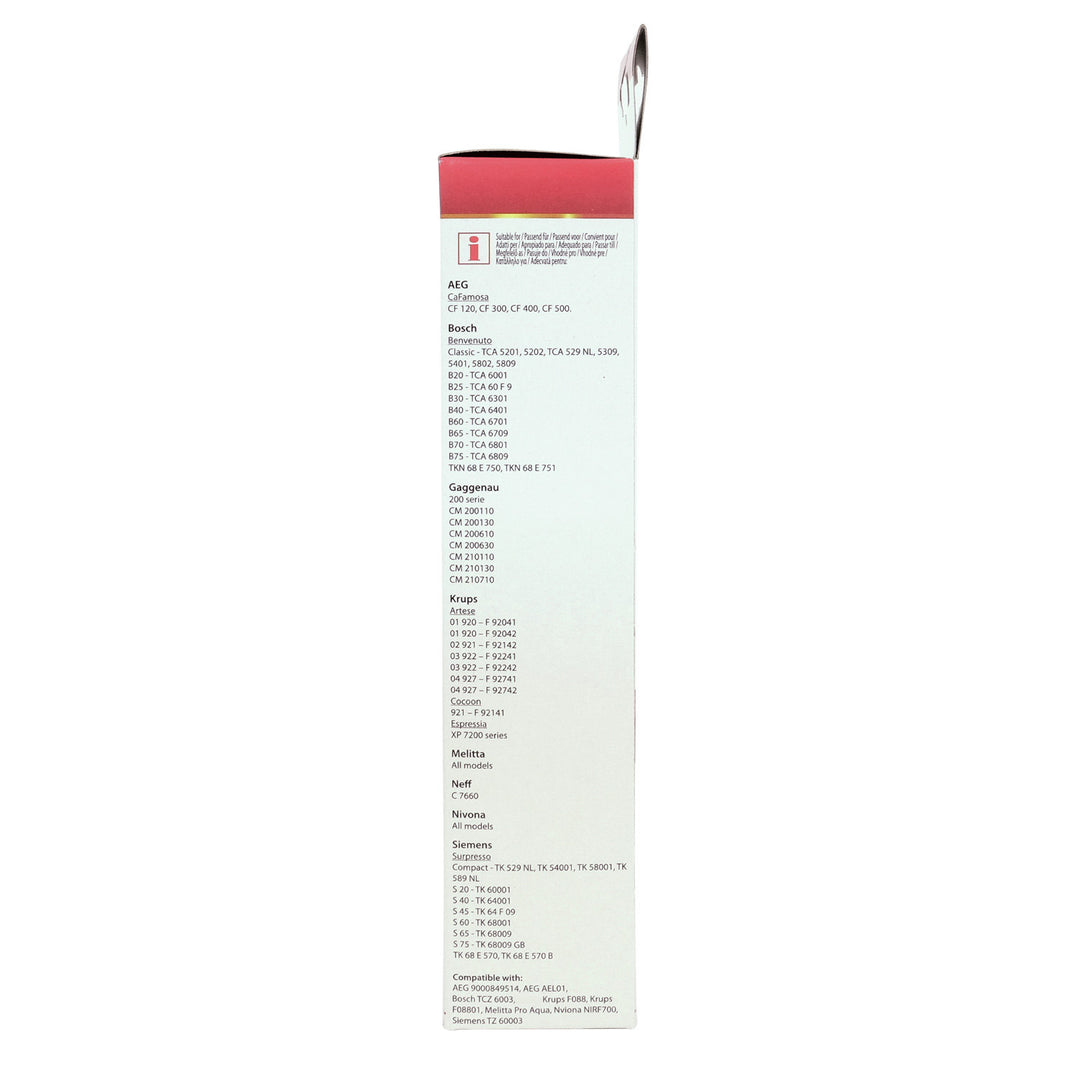 Wasserfilter für Espressomaschinen mit Schraubanschluss von AEG, BSH, Krups, Melitta, Nivona Scanpart, 2 Stück