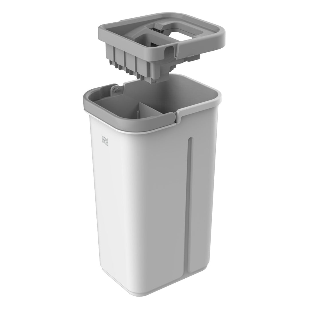 Teesa Flachmopp, Zwei-Kammer-Eimer, Fassungsvermögen 5,7 l, New Clean R13, Teesa