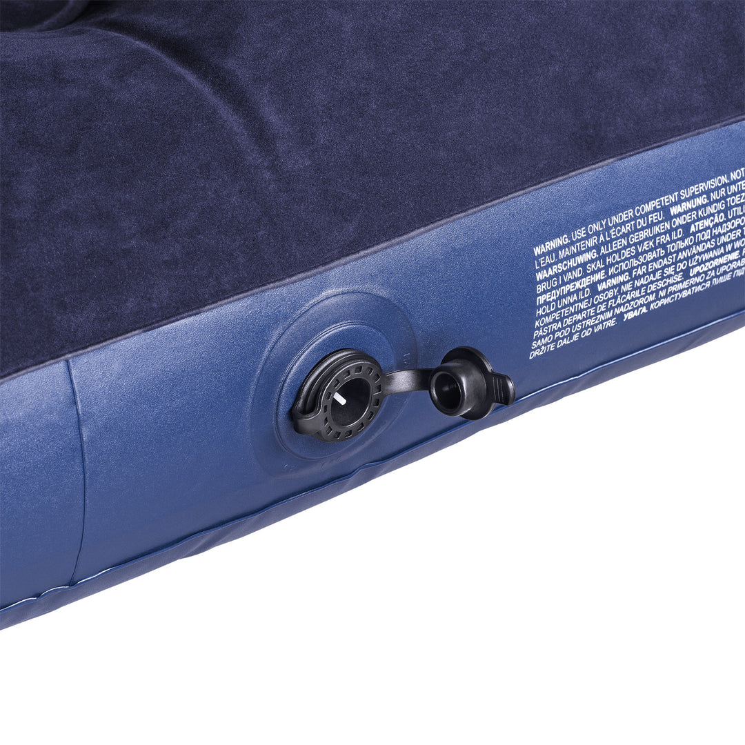 Aufblasbare Doppelmatratze REBEL ACTIVE, Maße 203 x 183 x 22 cm, RBA-5001-XXL