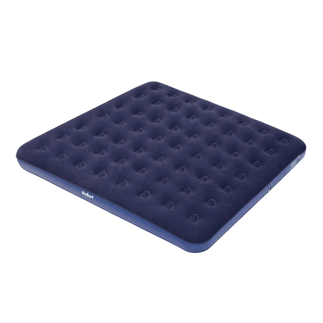 Aufblasbare Doppelmatratze REBEL ACTIVE, Maße 203 x 183 x 22 cm, RBA-5001-XXL