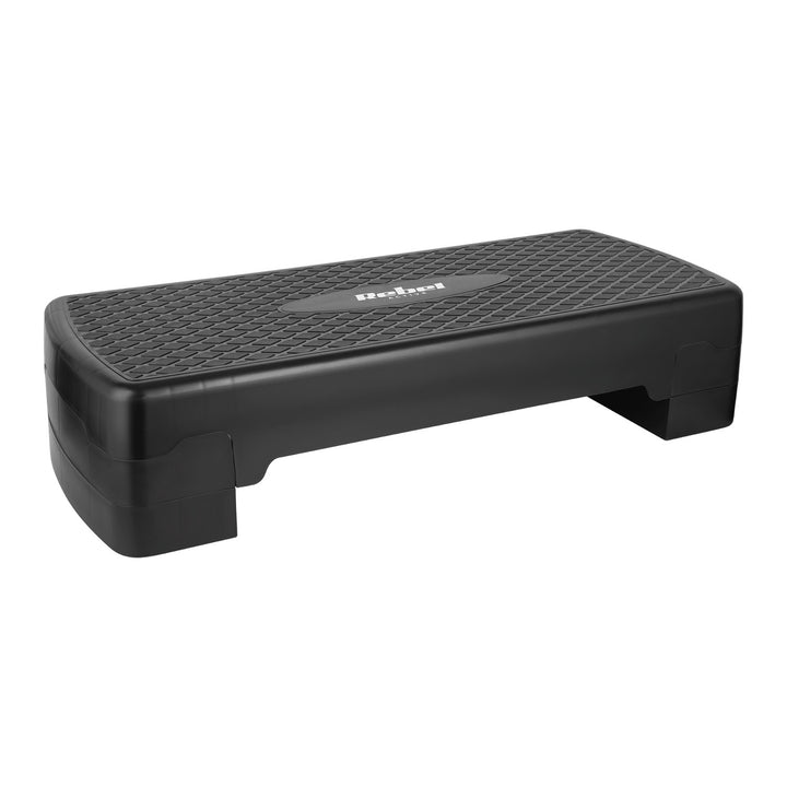 Aerobic- und Fitness-Step Rebel Active, 3 Stufen, 68 cm, schwarz, RBA-3227-BK