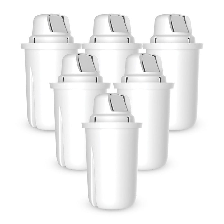 Set mit 6 Filtern für den Dafi-Filterkrug, Classic-Filterkartusche, für bis zu 150 l Wasser, reduziert die Wasserhärte, D.WF.DAFI.5+1.P