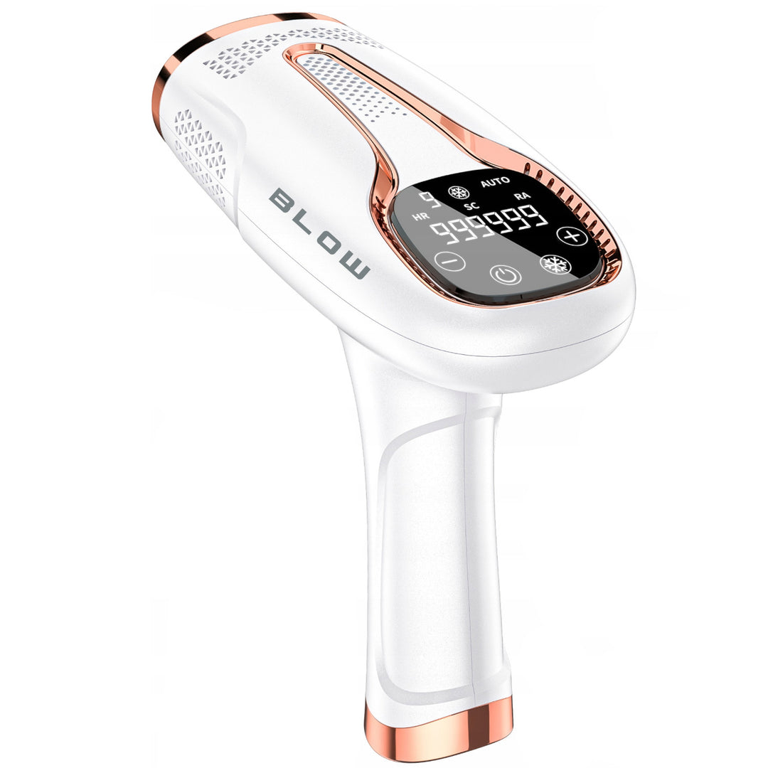 IPL-Licht-Epilierer Blow, Ice Cool-Funktion, 9 Leistungsstufen, integrierter UV-Filter, automatischer Blitzmodus, lang anhaltende Wirksamkeit, 44-480#