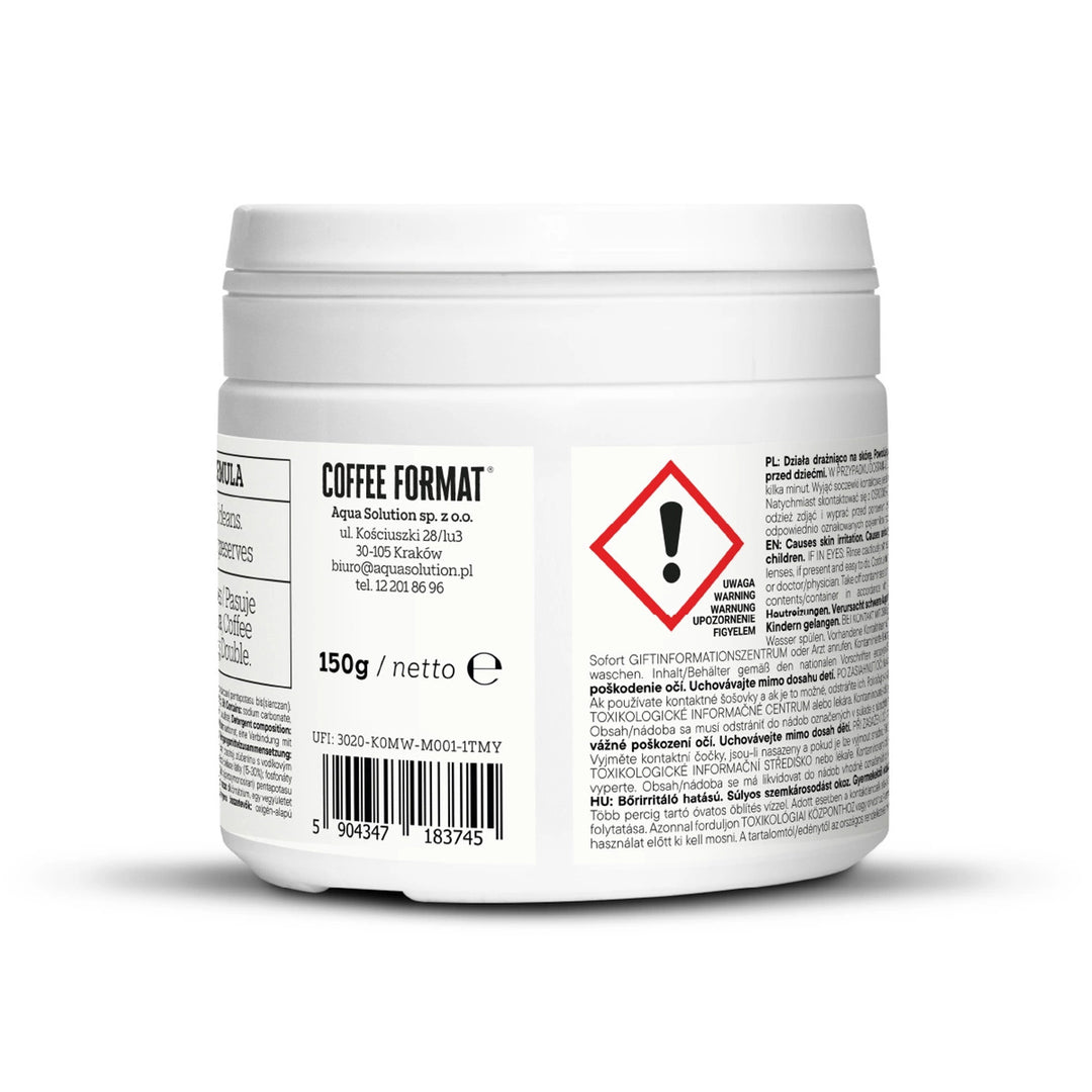 Reinigungstabletten für Kaffeemaschinen, 2-Phase Cleaning TABS+ 40 x 3,5 g Coffee Format, 3 Packungen
