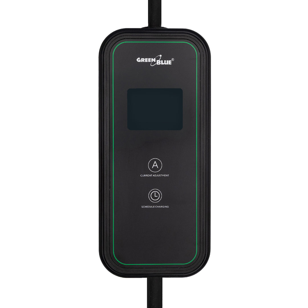 GreenBlue-Ladegerät für Elektrofahrzeuge (EV) und Plug-in-Hybridfahrzeuge (PHEV), tragbar, Typ 2, Kabellänge 6,8 m, IP65, 11 kW, 220–380 V Wechselstrom, 50/60 Hz, 16 A, 3-phasig, GB1100
