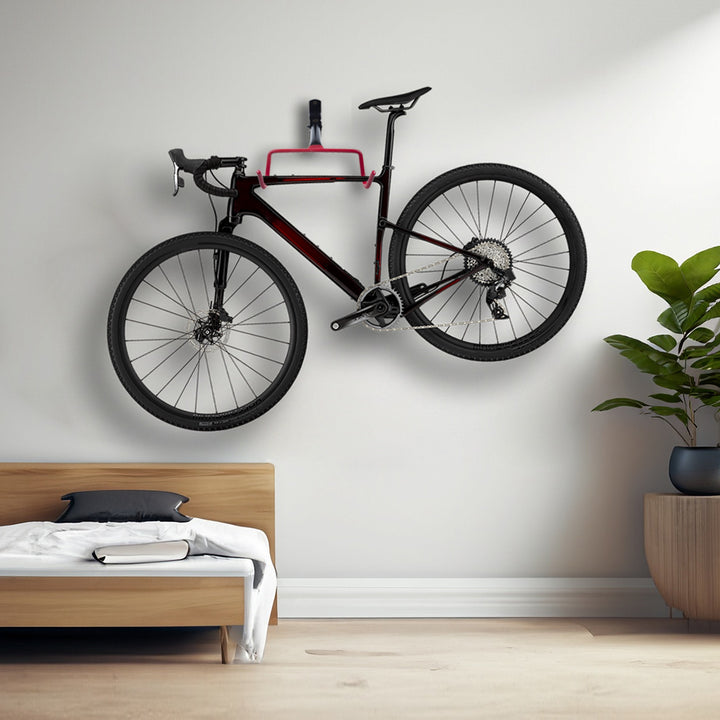 Maclean Fahrradhalterung / Wandhalterung, horizontal, Stahl, max. Belastbarkeit 30 kg, MC-430, 2 Stück