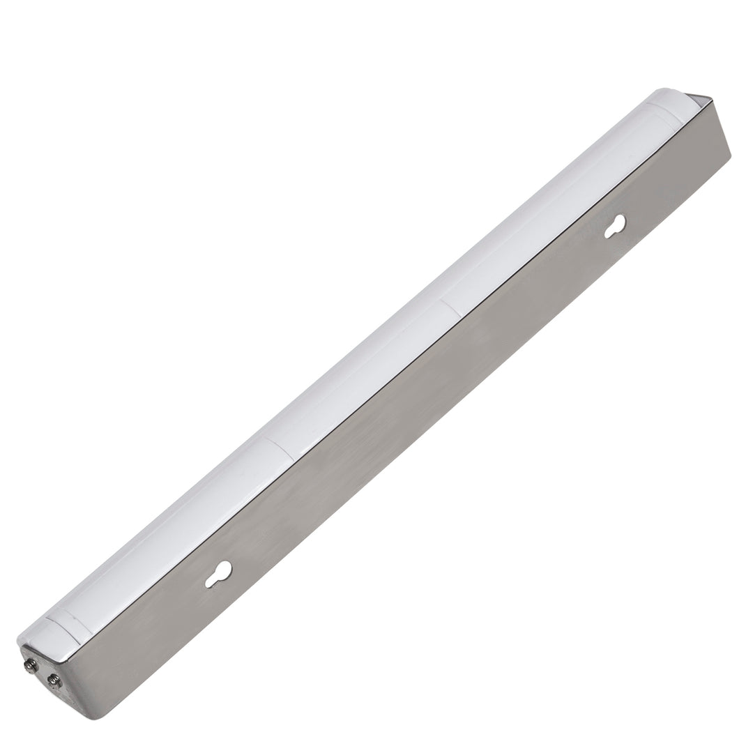 2x Maclean LED-Küchenleuchte, Unterbauleuchte mit 9 SMD-LEDs, batteriebetrieben, PIR-Sensor (Ein/Aus), MCE166 + 6x Batterie R-06 R06 AA LR06 1,5 V VARTA Longlife Power