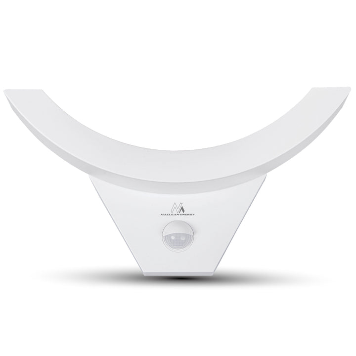 Maclean LED-Lampe mit Bewegungsmelder, PIR-Sensor, Farbe: Weiß, 10 W, IP54, 800 lm, MCE290 W, 2 Stück