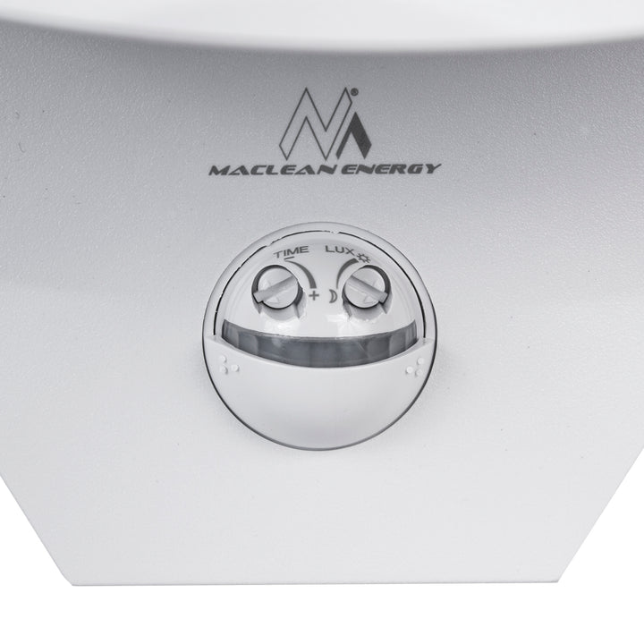 Maclean LED-Lampe mit Bewegungsmelder, PIR-Sensor, Farbe: Weiß, 10 W, IP54, 800 lm, MCE290 W, 2 Stück