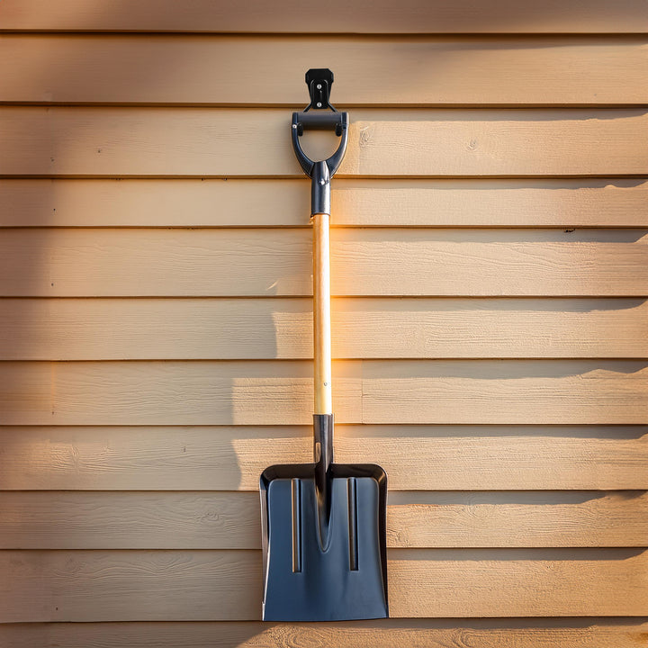 Wandhalterung / Wandhaken für die Garage von Maclean, für Reifen, Gartengeräte, Leitern, Gartenschläuche, max. 35 kg, MC-439, 2 Stück