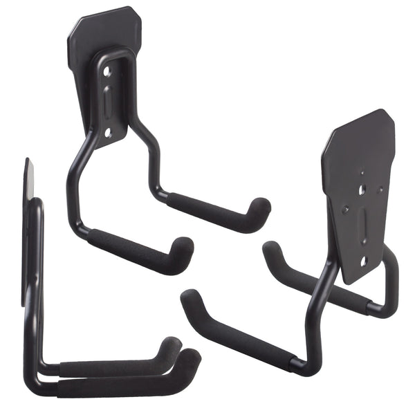 Wandhalterung / Wandhaken für die Garage von Maclean, für Reifen, Gartengeräte, Leitern, Gartenschläuche, max. 35 kg, MC-439, 3 Stück