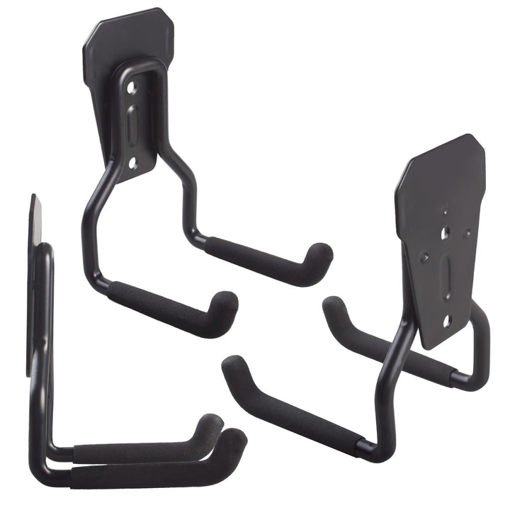 Wandhalterung / Wandhaken für die Garage von Maclean, für Reifen, Gartengeräte, Leitern, Gartenschläuche, max. 35 kg, MC-439, 3 Stück