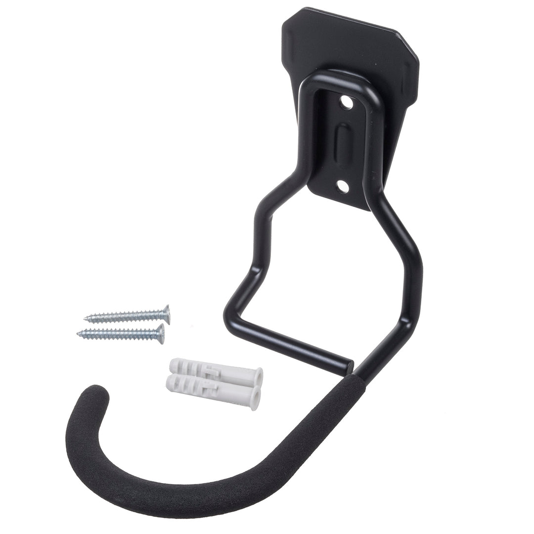 Maclean Fahrrad-Wandhalterung, vertikal, Stahl, max. Belastbarkeit 20 kg, MC-433, 3 Stück