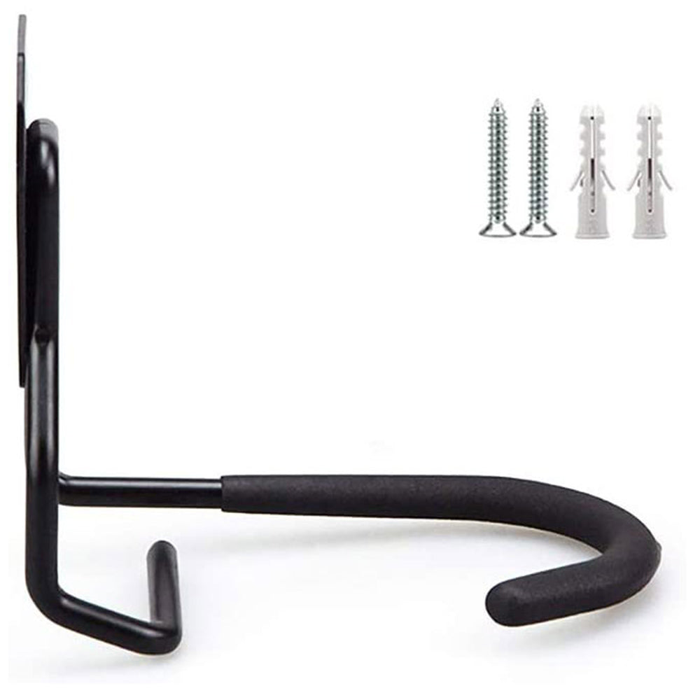 Maclean Fahrrad-Wandhalterung, vertikal, Stahl, max. Belastbarkeit 20 kg, MC-433, 4 Stück
