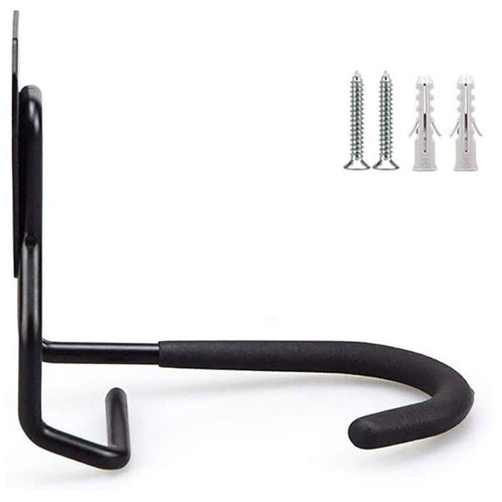 Maclean Fahrrad-Wandhalterung, vertikal, Stahl, max. Belastbarkeit 20 kg, MC-433, 4 Stück
