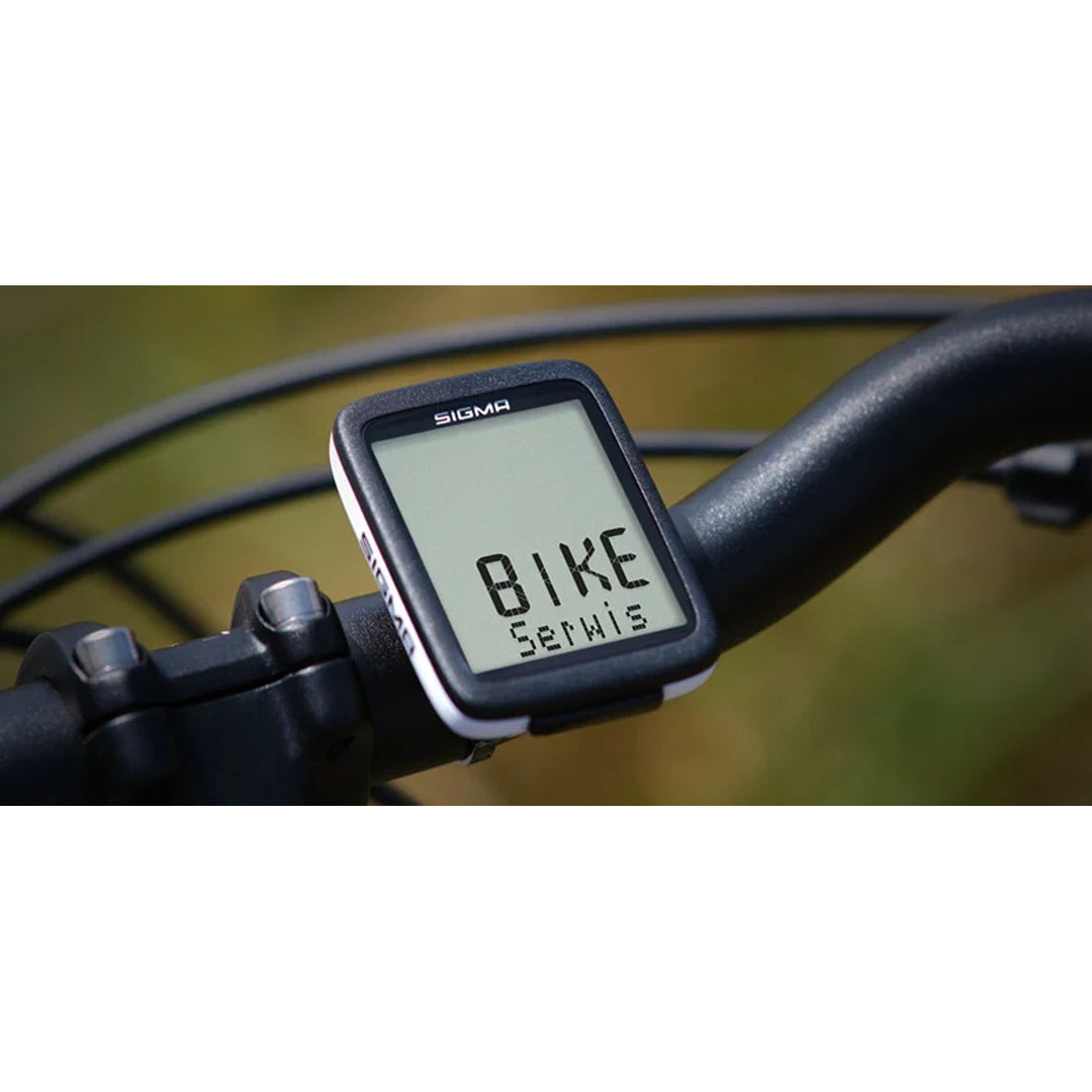 Fahrradcomputer Sigma BC 10.0 WR, wasserdicht, wetterfest, großes und gut lesbares Display, 10 Funktionen