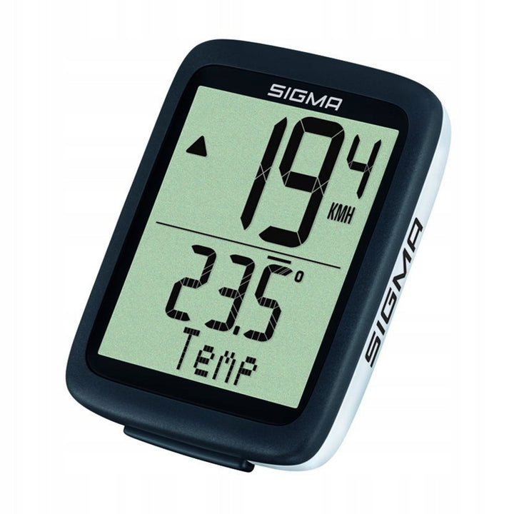 Fahrradcomputer Sigma BC 10.0 WR, wasserdicht, wetterfest, großes und gut lesbares Display, 10 Funktionen
