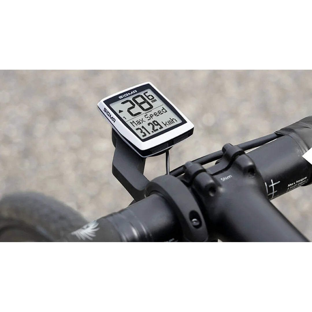 Sigma BC 12.0 WL Fahrradcomputer, wasserdicht, wetterfest, großes und gut lesbares Display, 12 Funktionen