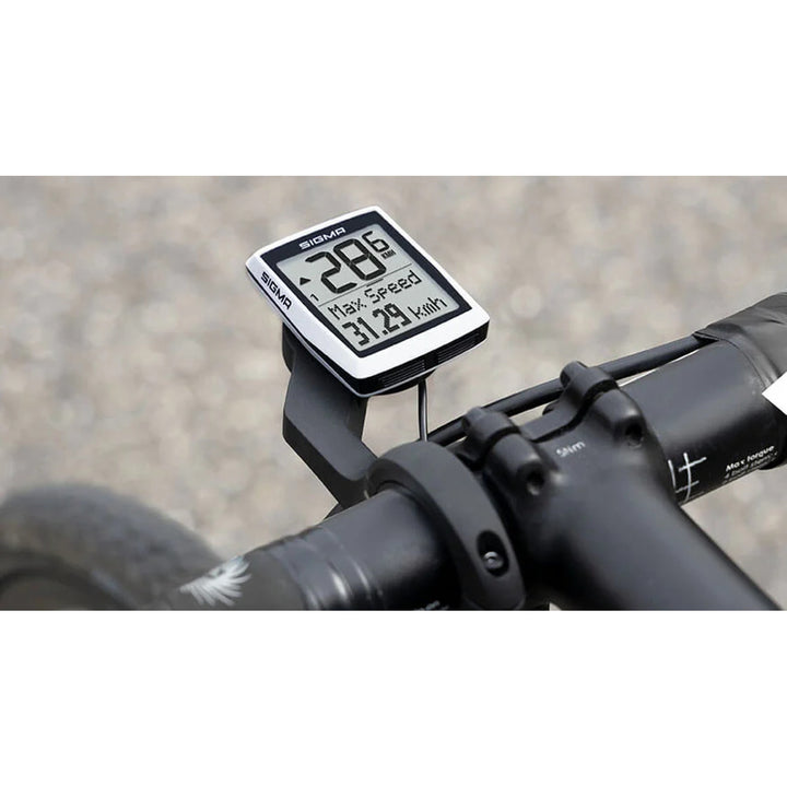 Sigma BC 12.0 WL Fahrradcomputer, wasserdicht, wetterfest, großes und gut lesbares Display, 12 Funktionen