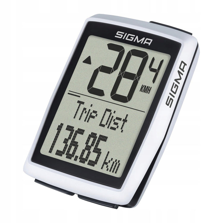 Sigma BC 12.0 WL Fahrradcomputer, wasserdicht, wetterfest, großes und gut lesbares Display, 12 Funktionen