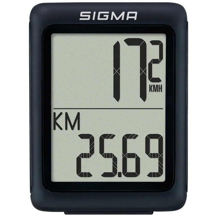 Fahrradcomputer Sigma BC 5.0 WR, wasserdicht, wetterfest, großes und gut lesbares Display, 5 Grundfunktionen