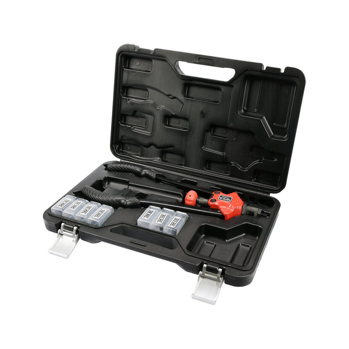Yato Handnietmaschine für Nietmuttern der Größen M3–M12, rutschfester Griff, Köpfe aus robustem CrMo-Stahl, YT-36128
