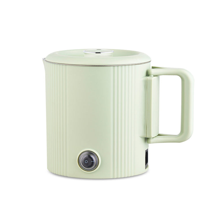 Maestro Wasserkocher / Reisekocher, 2-in-1, Fassungsvermögen 0,8 l, Leistung 600 W, klappbarer Griff, Spannungsumschalter 110 V/230 V, Farbe: Mint, MR-009-MINT