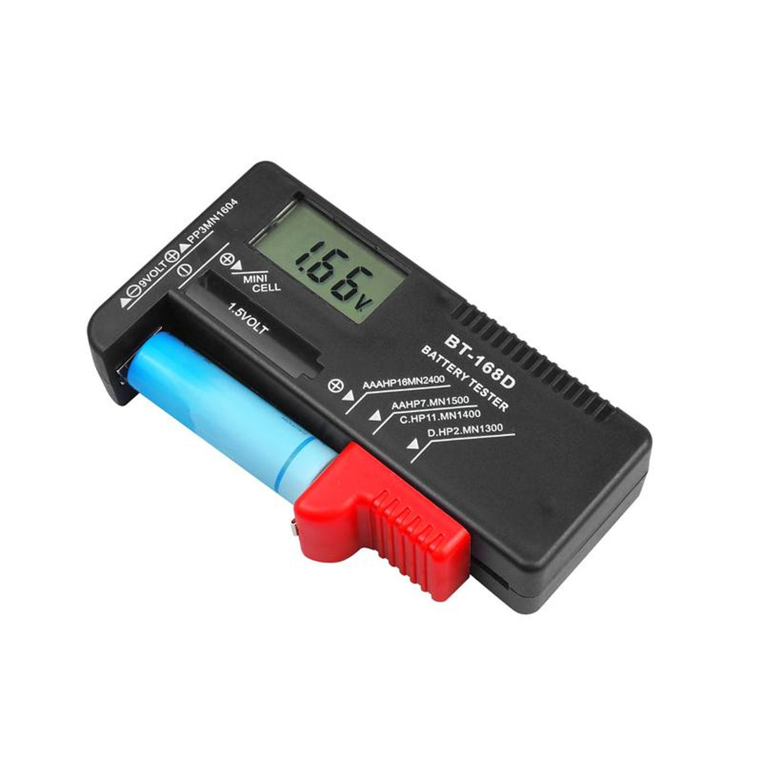 GreenBlue GB189 Batteriehalter + Lamex Digital-Tester für Batterien und Akkus