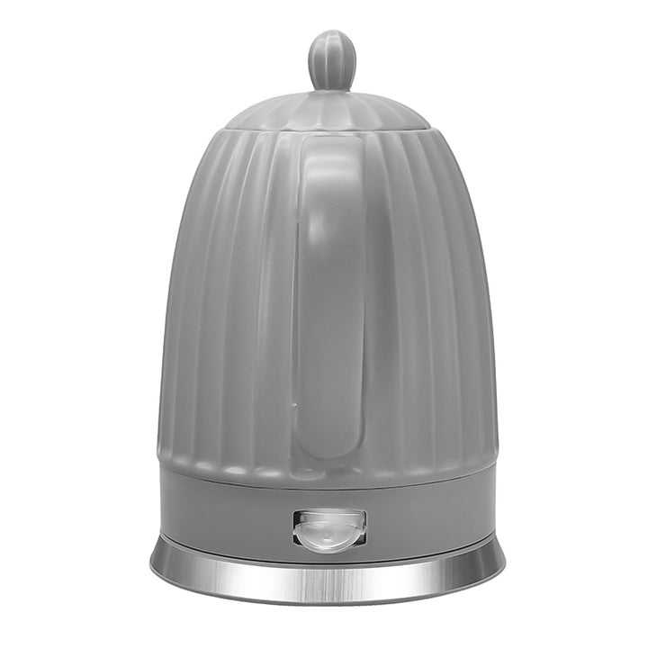 Maestro Keramik-Wasserkocher, Farbe: Grau, Leistung: 1500 W, Fassungsvermögen: 1,5 l, drehbarer Sockel, Wasserstandsanzeige, Netzkabel: 65 cm, MR-077